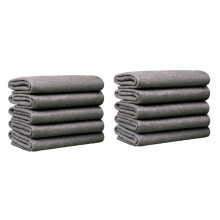10 Chiffons de Nettoyage Magiques Épais pour Vitres, Chiffon de Nettoyage en Microfibre, Chiffon en Microfibre pour Vitres, Voitures 30 X 40 cm