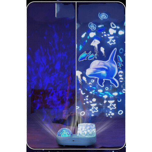 Προβολέας Ocean Light Night Light Παιδικά, 360 Περιστρεφόμενος Προβολέας και Αισ 1