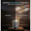 LED Dynamic Rotating Projector Light, 360 Ocean Wave Night Projection Lamp, Multi-Angle Adjustable Base, Suitable for 4