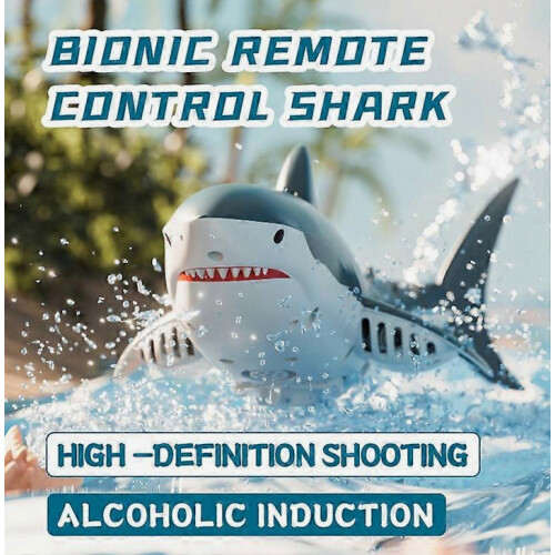 4DRC S6 Τηλεχειριστήριο Bionic Shark Electric Spray Water RC Παιχνίδι με 1 μπαταρία (χω 2