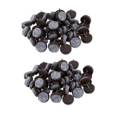 80Pcs Muebles Pies Fieltro Piso Protector Almohadilla Clavo 20mm Dia