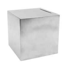 2X Tirelire en Acier Inoxydable, Coffre-Fort Safe Box pour Enfants