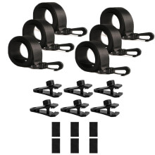 Pool Solarabdeckung Rollenbefestigungsset mit Gurten 6-pack