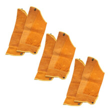 6Pcs 21.6 Inch Imitation Leather Welding Sleeves Protective Heat Arm Sleeve Tool