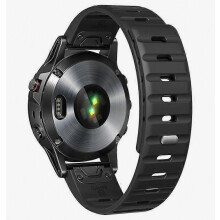 22 mm magnetische band compatibel voor Garmin Fenix 8 47 mm / Fenix E 47 mm / Quatix 7 Pro siliconen horlogeband
