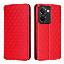 Compatibel voor Realme P3 Ultra 5G Case Wallet Rhombus Bedrukte lederen telefoonhoes