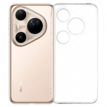 X-LEVEL compatibel voor Huawei Pura 80 TPU-hoes schokbestendig kristalhelder telefoonhoesje