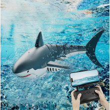 4DRC S6 -kaukosäädin Bionic Shark Electric Spray Water RC-lelu 1 paristolla (ei kameran linssiä)