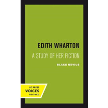 Edith Wharton by Blake Nevius Paperback Book