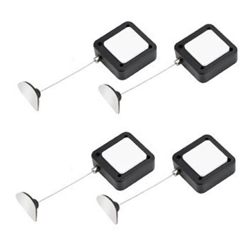 4pcs Remote Control Tether TV Remote Control Leash Retractable Safety Lock with Adjustable Strap B 1