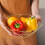2X Metal Wire Fruit Basket Fruit Bowl, Large Round Bread Storage Bowl Stand 4