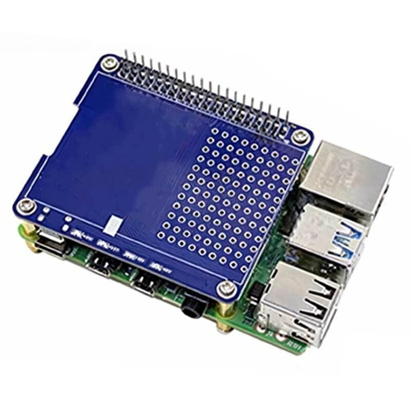 2PCS Raspberry Pi 4 PI5 UPS Uninterruptible Power Supply HAT Lithium ...