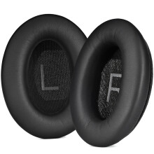 2 Ersatz-Ohrpolster kompatibel mit Bose QuietComfort Bluetooth-Kopfhörern - Schwarz