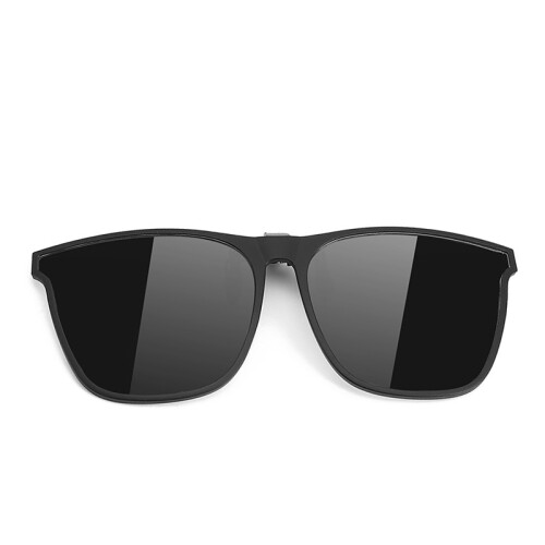 Clip-on solbriller - til brillerammer Black+Grey 1