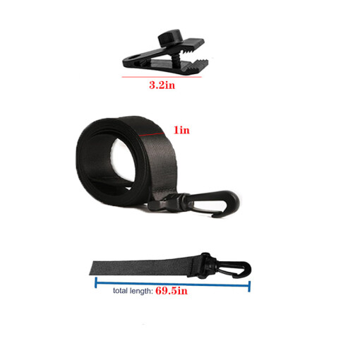 Pool Solarabdeckung Rollenbefestigungsset mit Gurten   6-pack 1