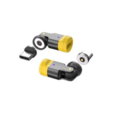 1Pin 540 Kääntyvä Type-C Magneettinen Lataussovitin - Mini Liitin