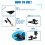 Pool Solarabdeckung Rollenbefestigungsset mit Gurten   6-pack 5