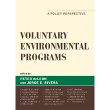 Voluntary Environmental Programs A Policy Perspective Hardcover Book