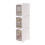 3 Tier Slim Bathroom Storage Cabinet 1