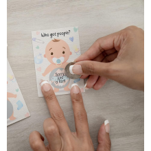 Baby Shower Games, Scratch Off Game, Silly Activity for Ice Breakers, Baby Shower Activity and Ideas