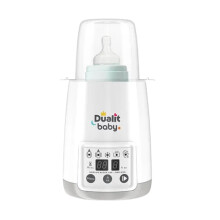 Dualit Baby Range Single Bottle Warmer White and Grey