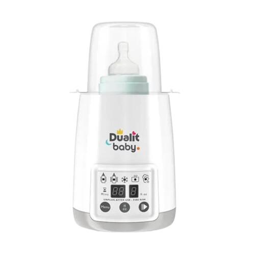 Dualit Dualit Baby Range Single Bottle Warmer White and Grey