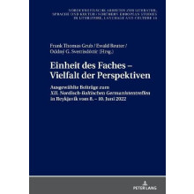 Einheit des Faches Vielfalt der Perspektiven Ausgewaehlte Beitraege zu