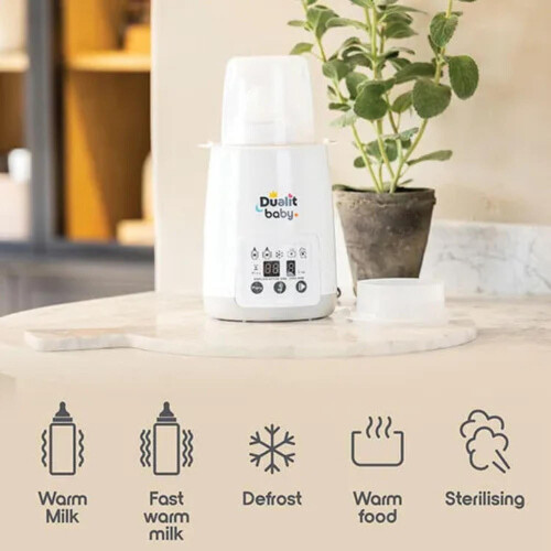 Dualit Dualit Baby Range Single Bottle Warmer White and Grey 1