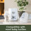 Dualit Dualit Baby Range Single Bottle Warmer White and Grey 3