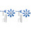 2Pc Wind Spinner Decorative Windmill Decorative Iron Windmill Yard Plug-in Winnower Garden Wind Spinner Ornament- 2