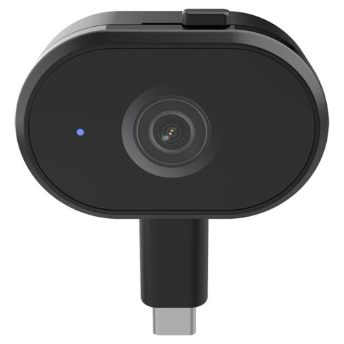 Webcam USB C 1080P para  2 com Ajuste de Ângulo Flexível de 360, Câmera de Conferência Conecte e Use para PC e Laptop
