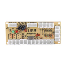 USB-kooderi PC-peliohjaimiin, arcade-joystick, nollaviiveinen PC-kooderi, vahva kulutuskestävyys, tarkka integrointi laitteisiin, estää tahroja
