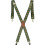 JACK PYKE Jack Pyke Elasticated Braces for Men Pheasant Green 1