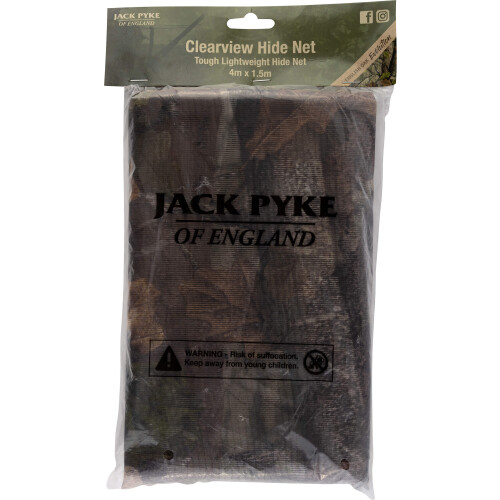 JACK PYKE JACK PYKE Clearview Hide Net English Oak Evolution 4 x 1.5 Meters 13' 1" x 4' 11"