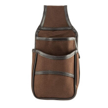 JACK PYKE Heavy Cotton Canvas Cartridge Pouch Brown