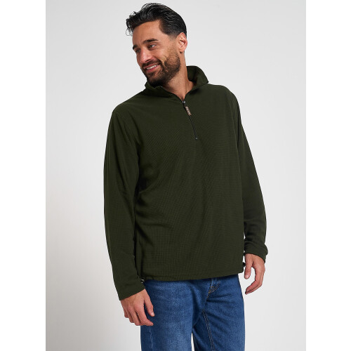JACK PYKE JACK PYKE Lightweight Fleece Top Green 3X-Large 1