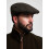 JACK PYKE JACK PYKE Wool Blend Flat Cap Dark Olive 57cm 4