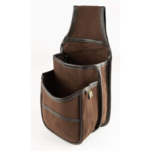 JACK PYKE JACK PYKE Heavy Cotton Canvas Cartridge Pouch Brown 1