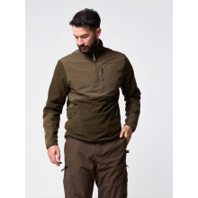 JACK PYKE Rannock Fleece Pullover Dark Olive X-Large