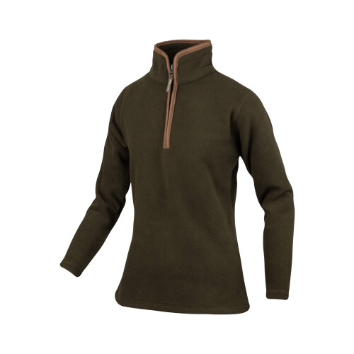 JACK PYKE JACK PYKE Ladies Fleece Pullover Dark Olive Large 1