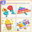 3D Bubble Popcorn Pen Set, Multifunctional Fluffy Foam Marker Pen For DIY Noteboo 3