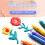 3D Bubble Popcorn Pen Set, Multifunctional Fluffy Foam Marker Pen For DIY Noteboo 5