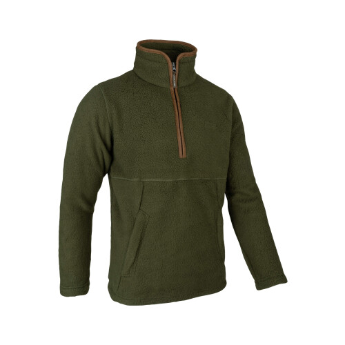 JACK PYKE JACK PYKE Mens Half Zip Sherpa Fleece Pullover Olive XX-Large 2