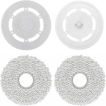 Ersatz-Mopppads und Halter kompatibel mit Ecovacs Deebot T20 Omni & T20 PRO - 2 Sets