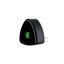 2-in-1 Wireless CarPlay Adapter Kompatibel mit Apple: Kabelgebundene zu kabelloser Konnektivität Black