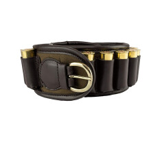JACK PYKE Heavy Duty Cotton Canvas Cartridge Holding Belt Green