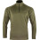Speero SPEERO Men's Quarter Zip Armour Top, Green Long Sleeve Shirt Small 1