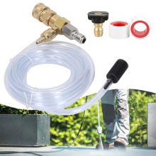 5000 PSI Adjustable Chemical Injector 38 Quick Connect Soap Dispenser Kit