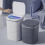 18L Automatic Motion Sensor Trash Can Smart Touchless Waste Bin Kitchen Bat 1