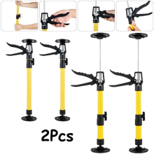 2x Telescopic Support Rod LaborSaving Arm Jack Door Panel Cabinet Board Lif